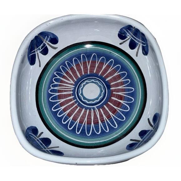 Bromma Swedish Studio Art Pottery MCM Handle Bowl 7” Small Bowl Signed VTG - Picture 5 of 5